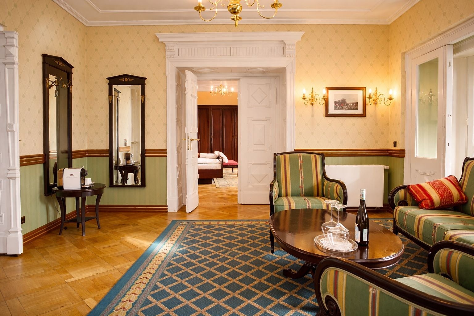 Hochzeitsuite im Schlossparkhotel Schkopau