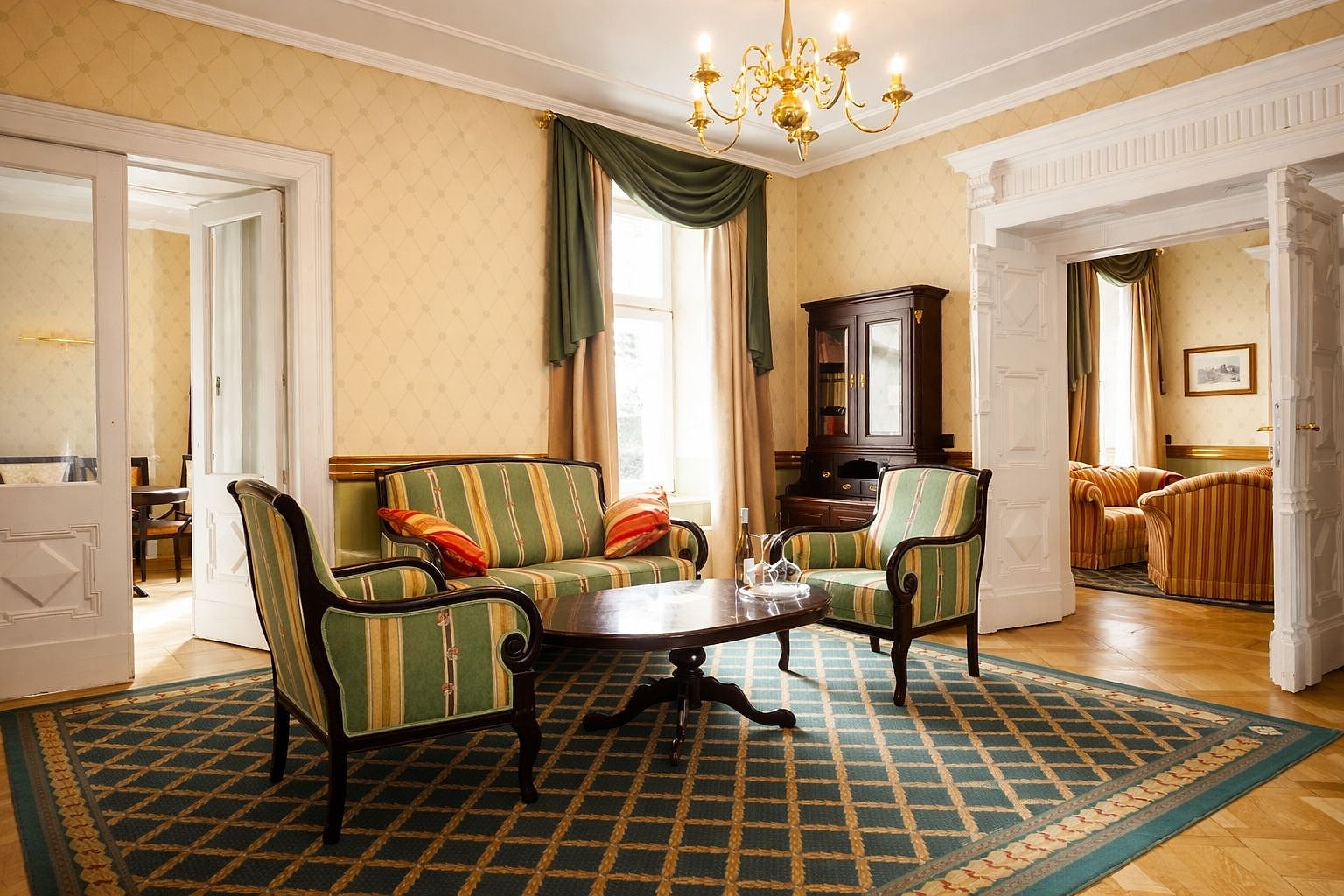 Hochzeitsuite im Schlossparkhotel Schkopau
