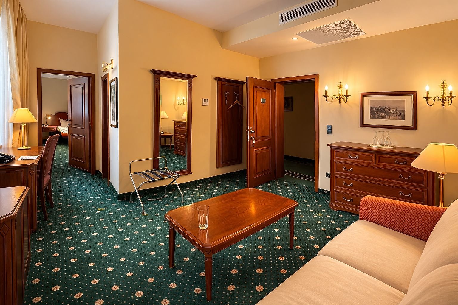 Junior Suite im Schlossparkhotel Schkopau