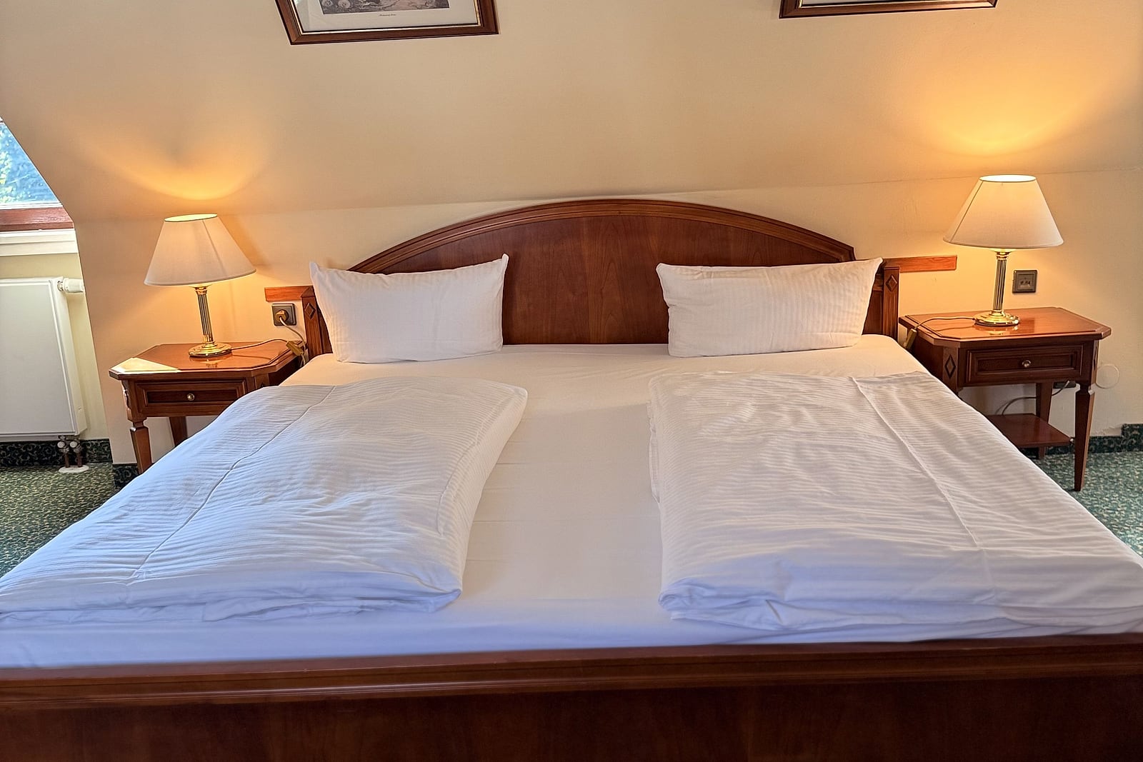 Doppelzimmer Deluxe im Schlossparkhotel Schkopau